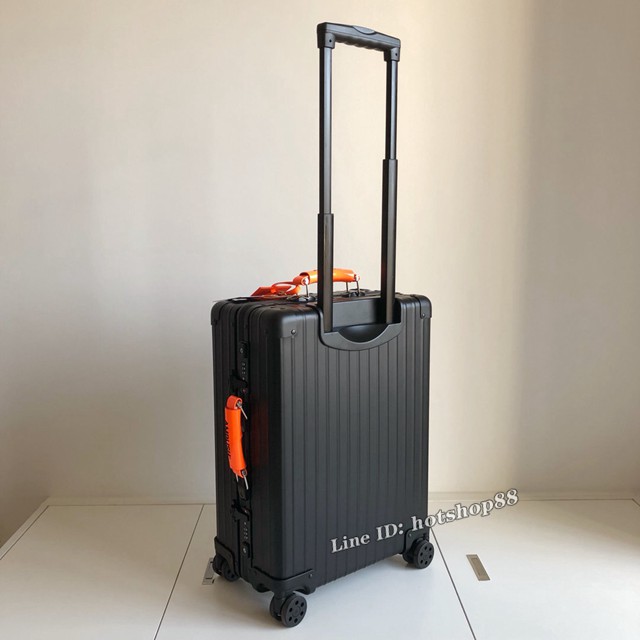 RIMOWA聯名AMBUSH行李箱四輪拉杆箱 日默瓦Classic鋁合金行李箱 gdx1134